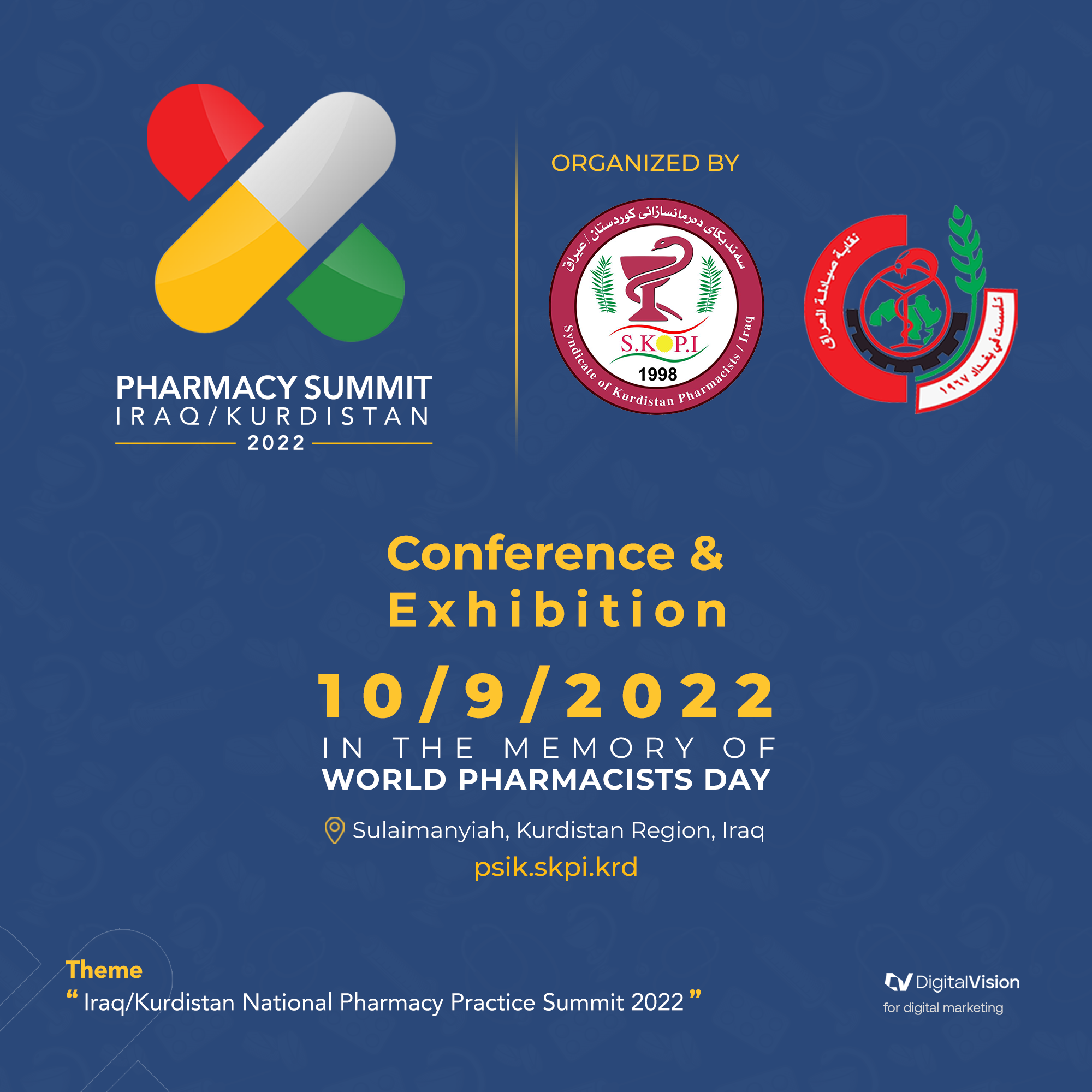 Register Pharmacy Summit Iraq/Kurdistan 2022